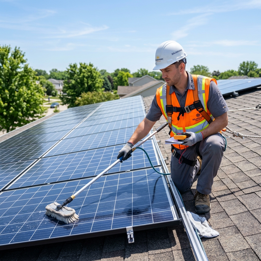 Limpeza e Manutenção de Painéis Solares em São Luís